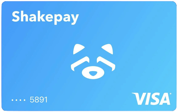 Shakepay Bitcoin card